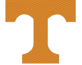 Tennessee Volunteers Vols Embroidery and Applique Design. 3 Hoop Sizes