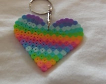 Popular items for perler bead keychain on Etsy