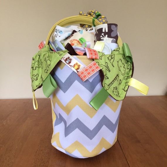 Deluxe Gift Basket yellow