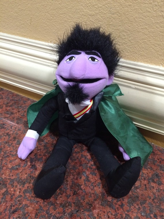 the count stuffed animal