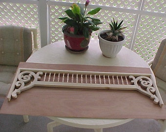 Artículos similares a Queen Ann Rose Lariat-Ecru en Etsy