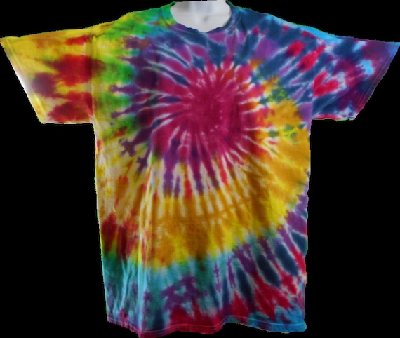 Beautiful Tie Dyed T-Shirt. Hand dyed with fiber reactive dyes