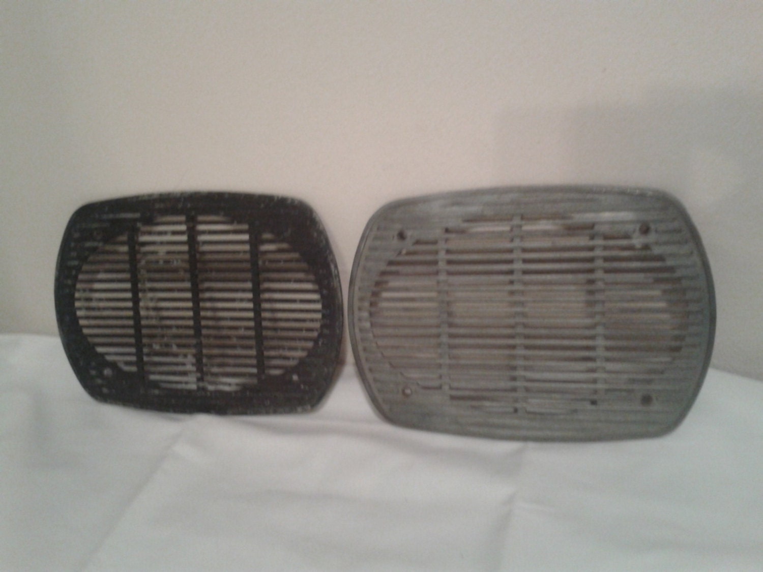 Vintage Steampunk Metal Car Speaker Cover by PicksnFindsAllKinds