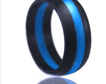 silicone faux wedding ring