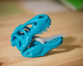 T-rex 3D printed Tape Dispenser, husband gift, Dorm Decor,Birthday Gift, Jurassic Park, Dinosaur Tape Dispenser, Tyrannosaurus Rex,Mens Gift