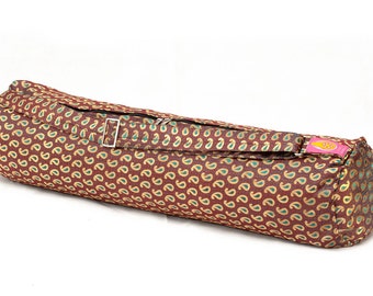 Funky Peacock Yoga Mat Bag