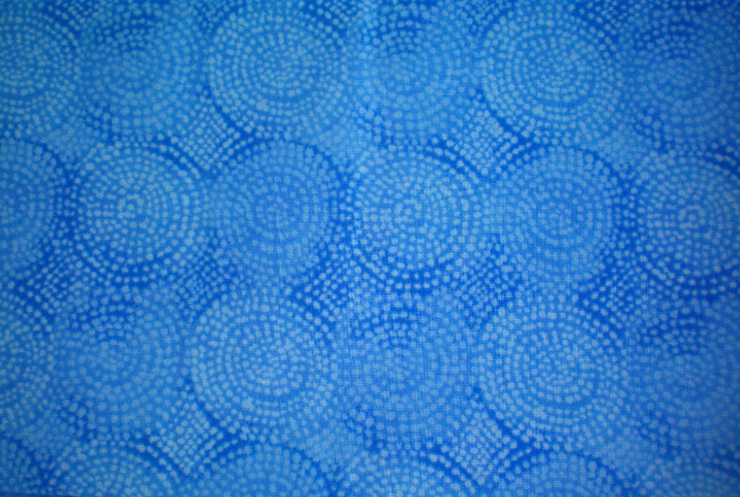 Royal Blue Fabric Indigo Blue Circle Fabric Spiral Fabric Circles ...