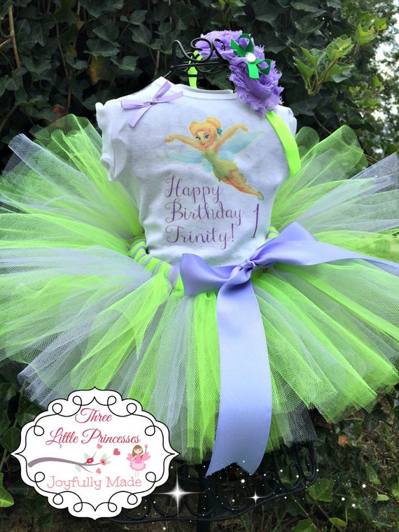 tinkerbell tutu birthday outfits