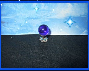 Gothic Witch Wizard Magic Crystalball dollhouse miniature