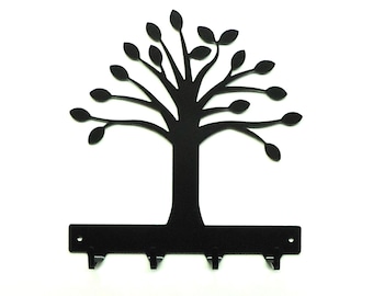 Tree Metal Art Key Rack - Free USA Shipping