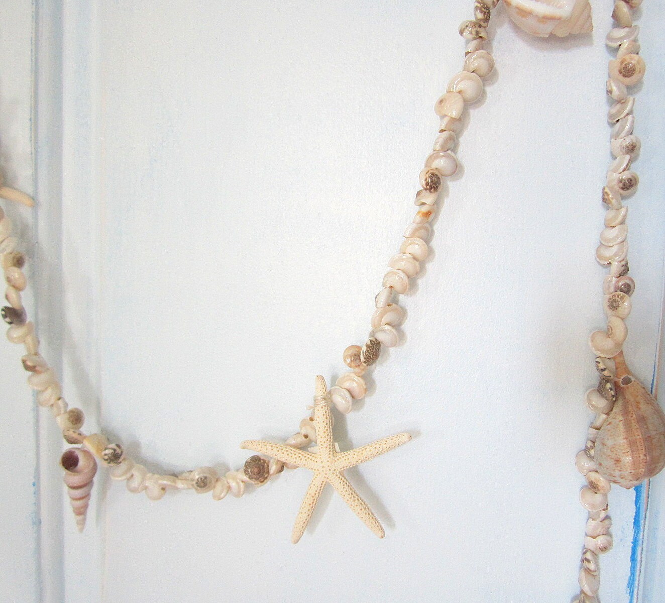 Seashell Garland Nautical Decor Shell Garland Beach Decor