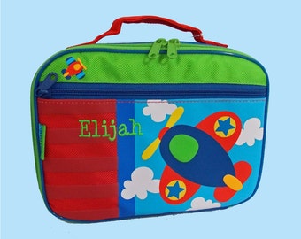 Personalized Stephen Joseph AIRPLANE Lunchbox