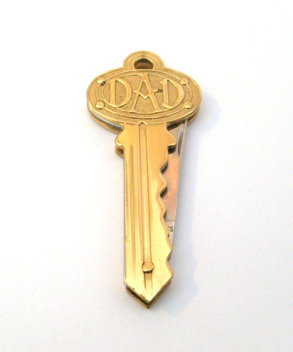 Vintage DAD Key Pen Knife Pocket Knife