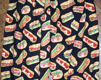 Subway sandwich pants, knickers, shorts, hoaggie, lunch custom made one of a kind NEW