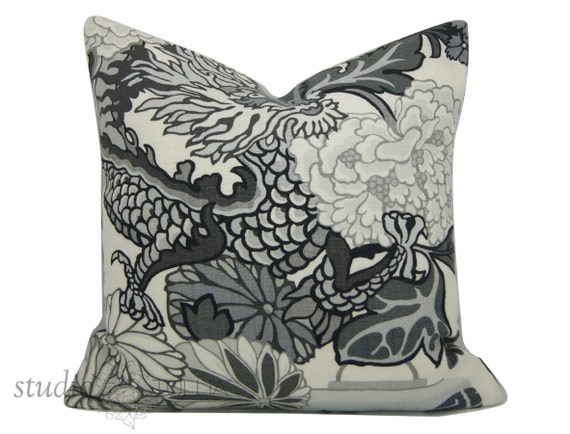 HOLIDAY SALE - Chiang Mai Dragon - Decorative pillow Cover - 20 inch ...