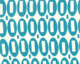 American Jane Pezzy Print tonal dusty blue moda fabrics FQ or more