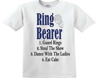 Ring Bearer Rules - Ring Bearer Shirt