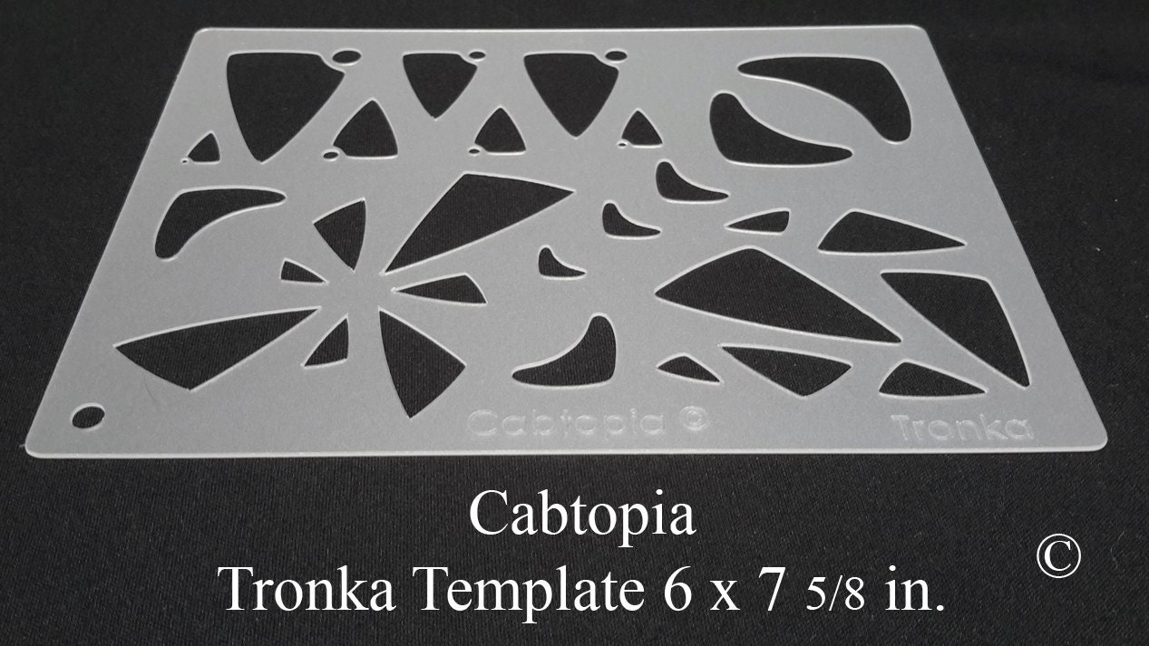 Template Tronka...Cabochon Lapidary Jewelry