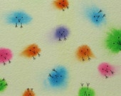 Bird Flu - Watercolor Painting of Avian Flu Virus