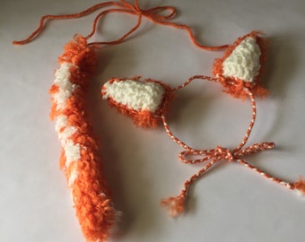 Fox Ears and Tail, Child Size