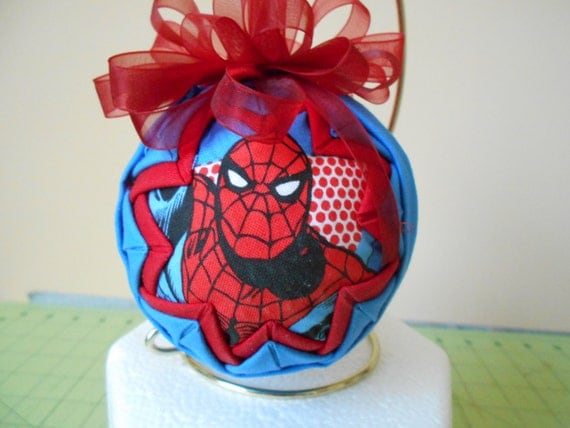 diy spiderman christmas ornaments