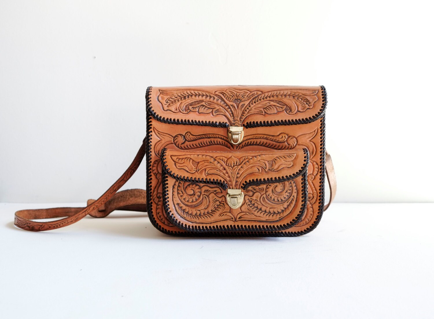 mexican hand tooled leather handbags