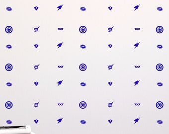 Kids Scientist Lab Playroom Backdrop Decal Wall by danadecals