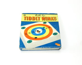 Tiddly Winks Game Bull's Eye - Whitman Publishing