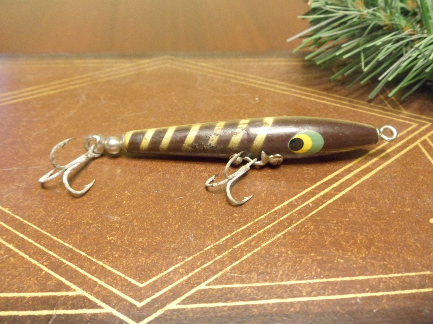 Wooden Smithwick Devils ToothPick Fishing Lure T