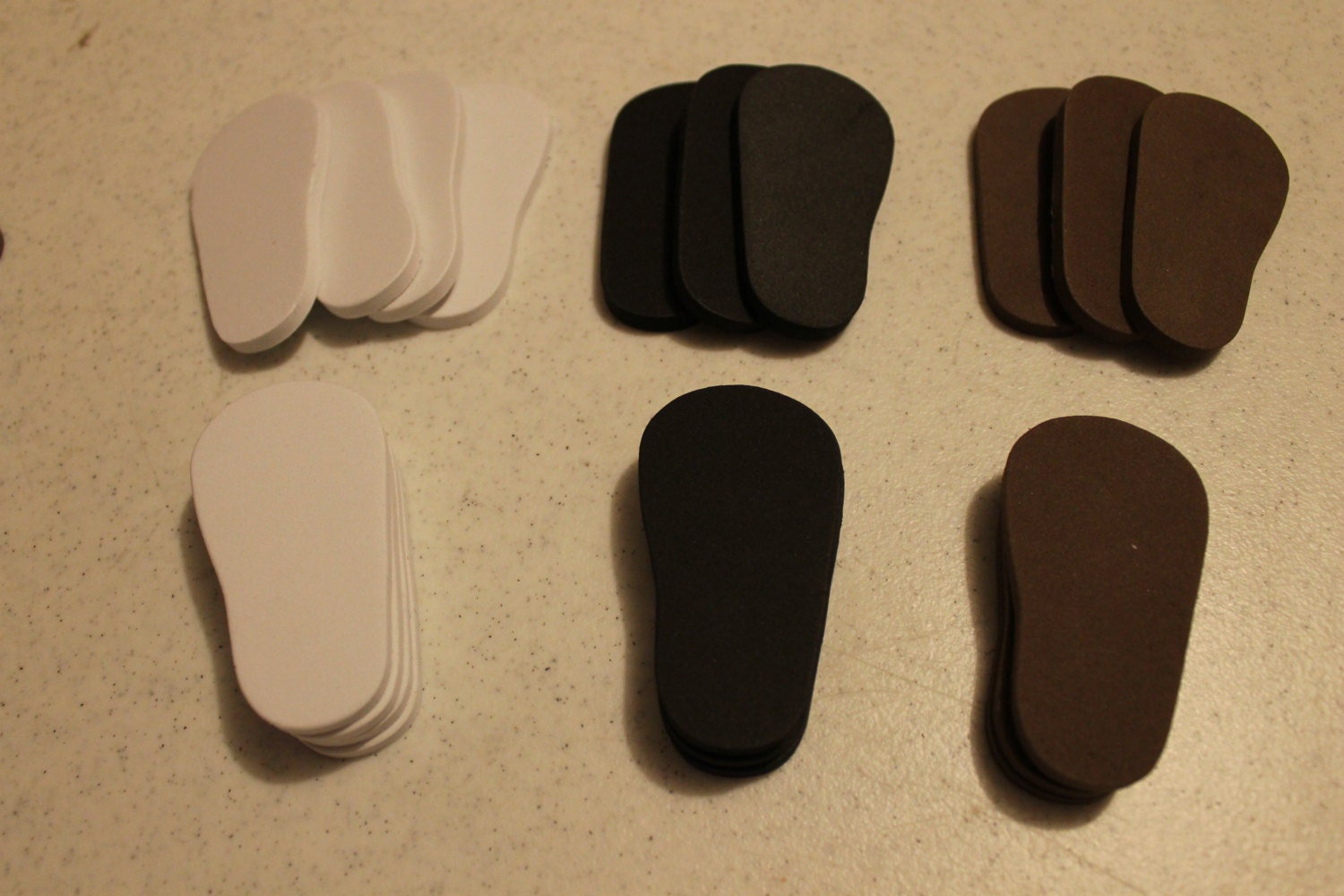5mm Doll shoe soles to make shoes for 18 inch dolls such as