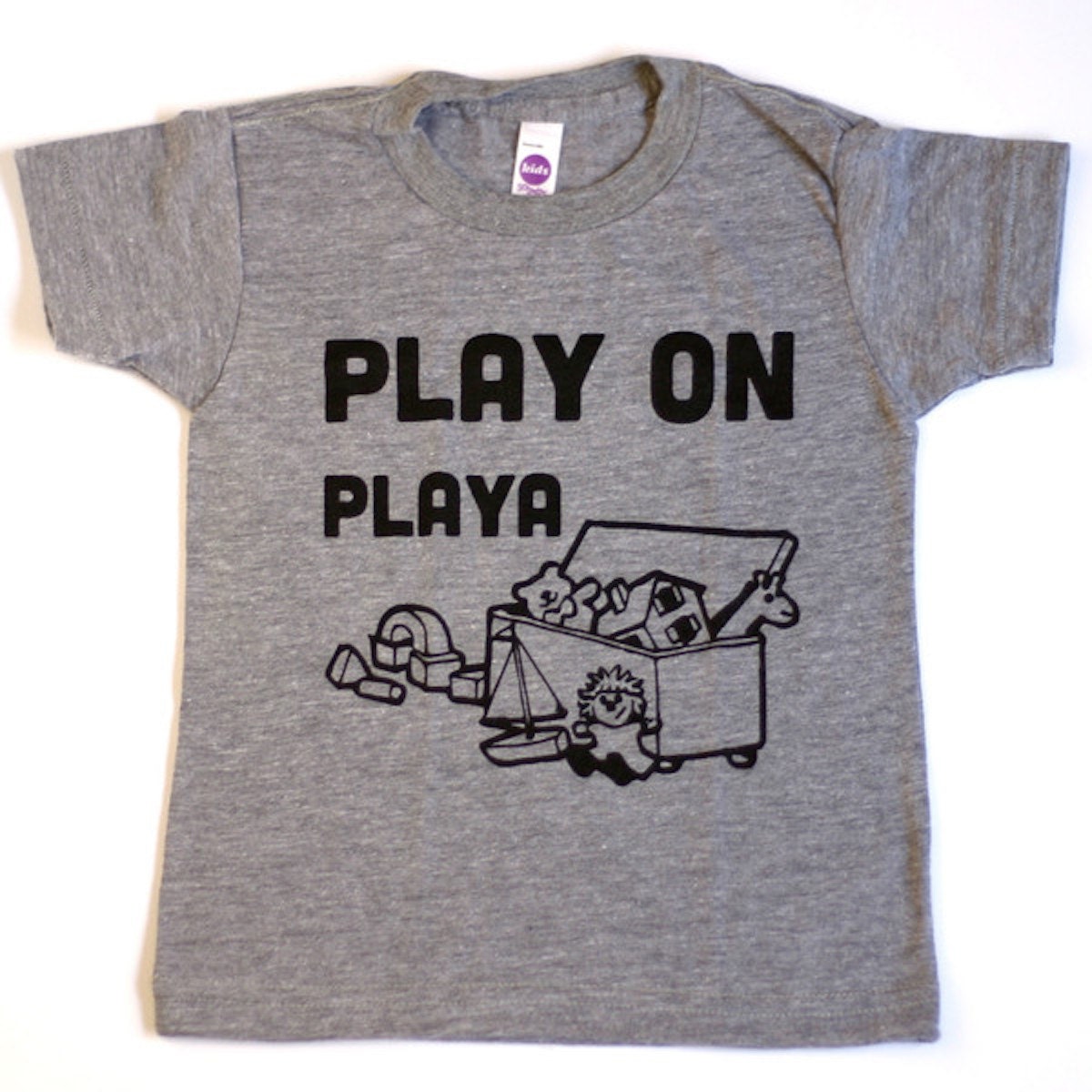 Funny Kids Shirt Unisex Baby Clothes PLAY ON PLAYA Baby