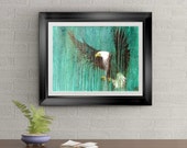 Freedom Signed Art Print of Original Sold Painting By Rafi Perez