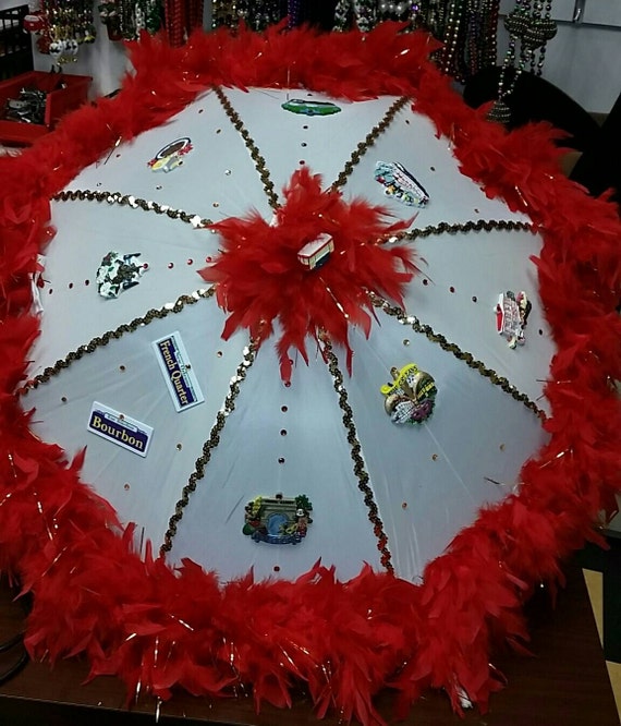 New orleans themed Second Line Umbrella