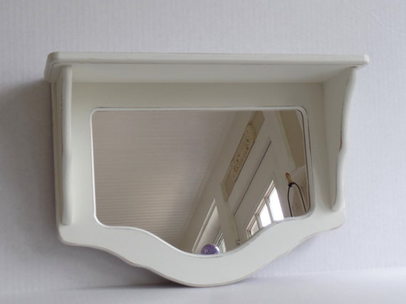 shelf with mirror shabby chic wood wall display shelf shelf with mirror shabby chic wood wall display shelf