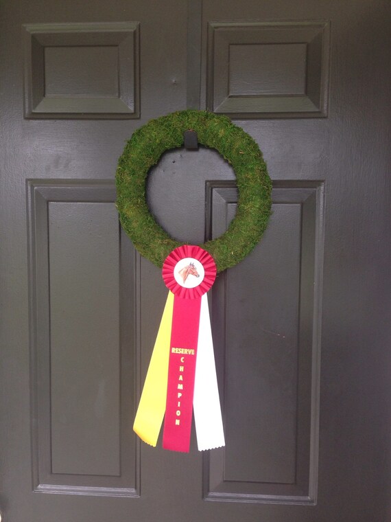 Horse ribbon wreath