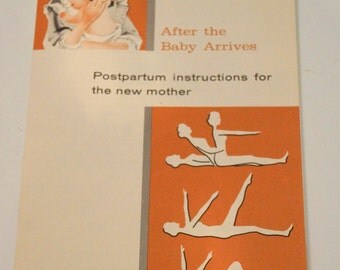 Vintage Pamphlet After the Baby Arrives