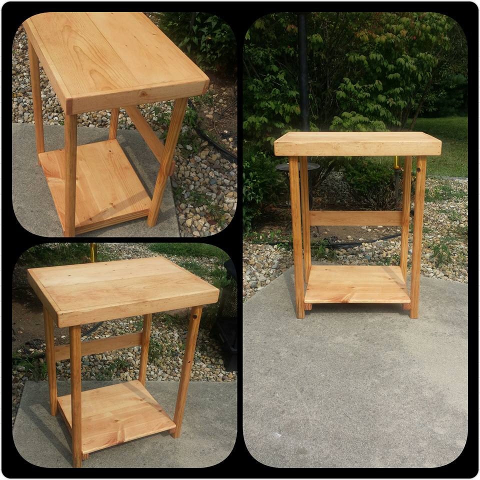 Rustic Golden Pecan 20x29x35h Kitchen Island Microwave Cart