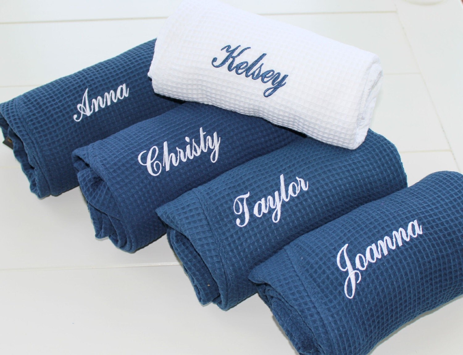Personalized Spa Wraps Wedding Party Gifts by HappilyEverAfterXOXO