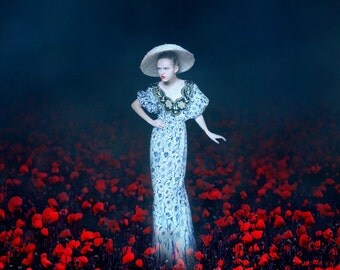 Postcard "Вижу пламя в вас победное я" fine art photography