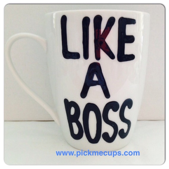 Like a boss coffee mug boss gift awesome coffee mug Gifts