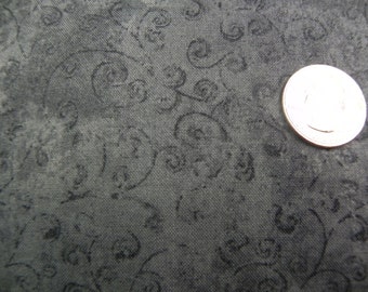 Quilting Treasures"Temptations" slate gray fabric