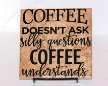 Popular items for coffee quote on Etsy