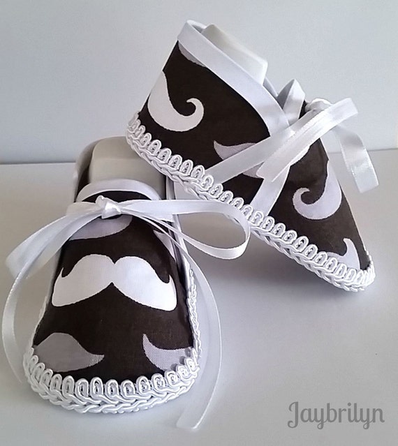 Items similar to Mustache Baby Boy Shoes Newborn Baby Boy Shoes