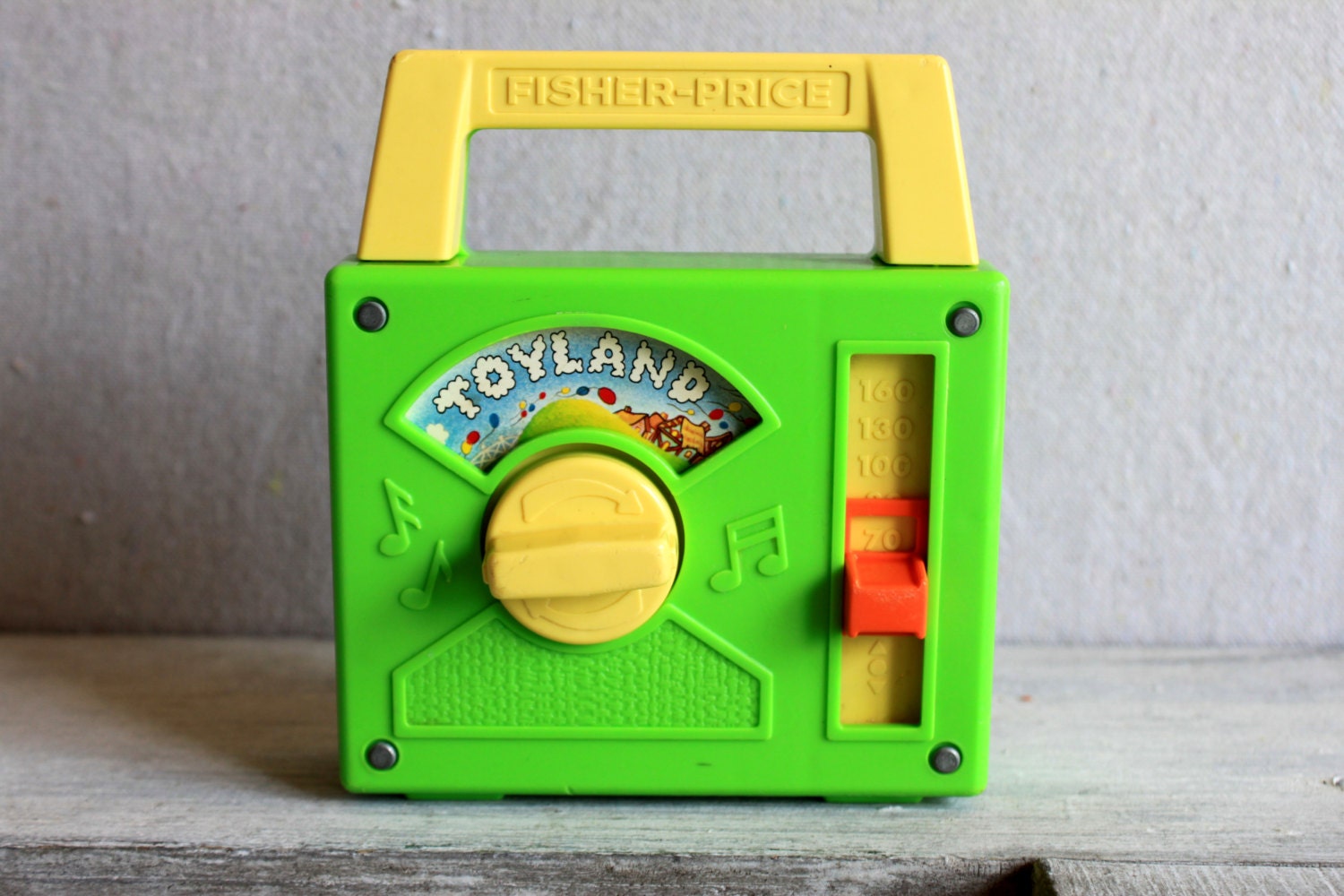 fisher price musical box