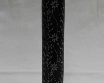 Incense Burner Black Marble Hand Crafted Home Decorative Art