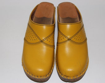 clumsy stacks shoes 70s