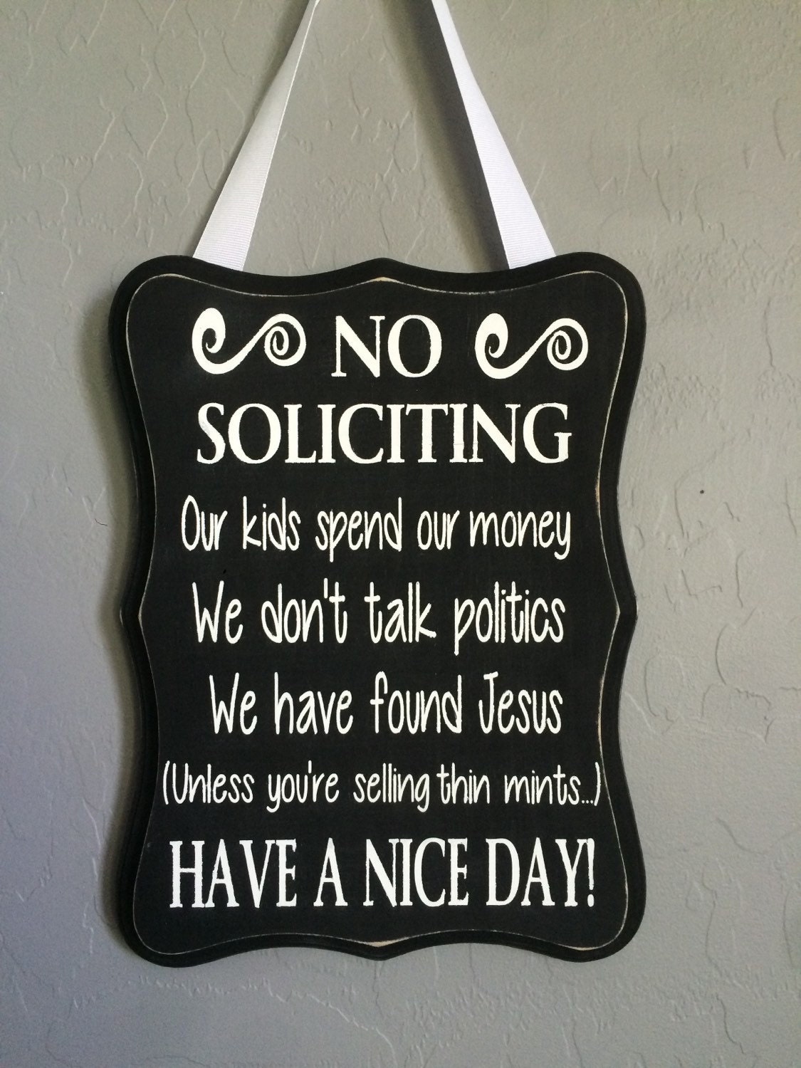 no soliciting sign funny signs wooden sign no solicitors