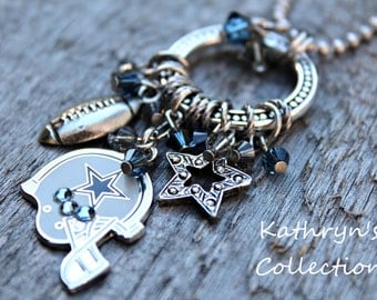 Dallas Cowboys Necklace, Dallas Cowboys Jewelry