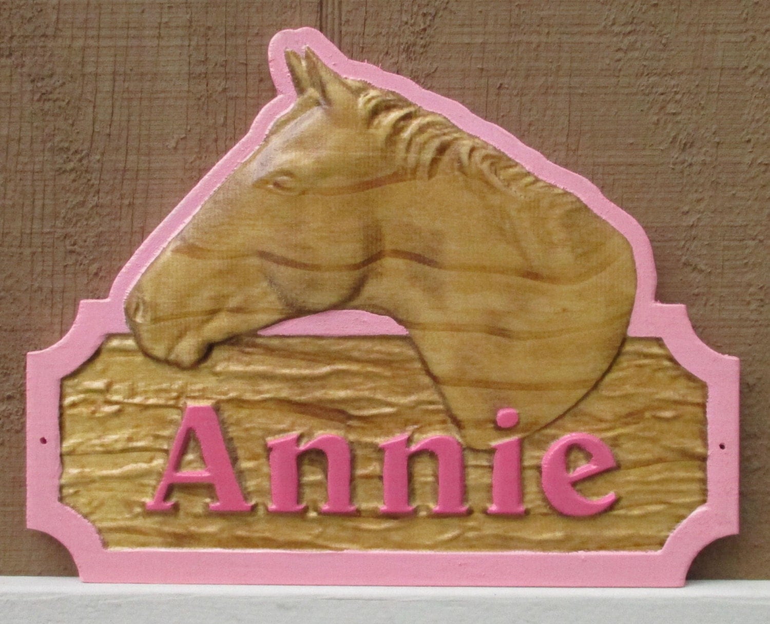 Horse Stall Sign Custom Horse Tack Signs Horse Name Plates