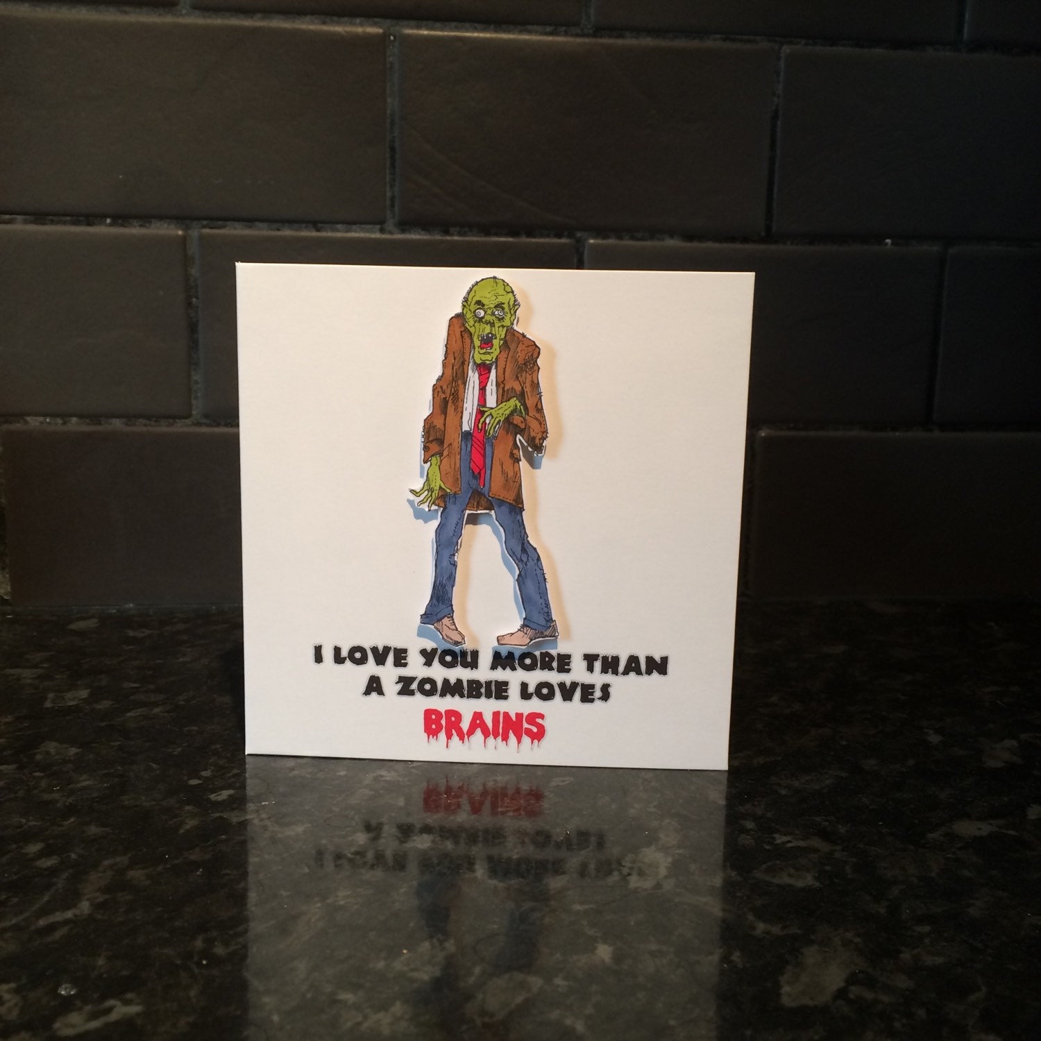 I Love You More Than a Zombie Loves Brains by DreamALittleDream89